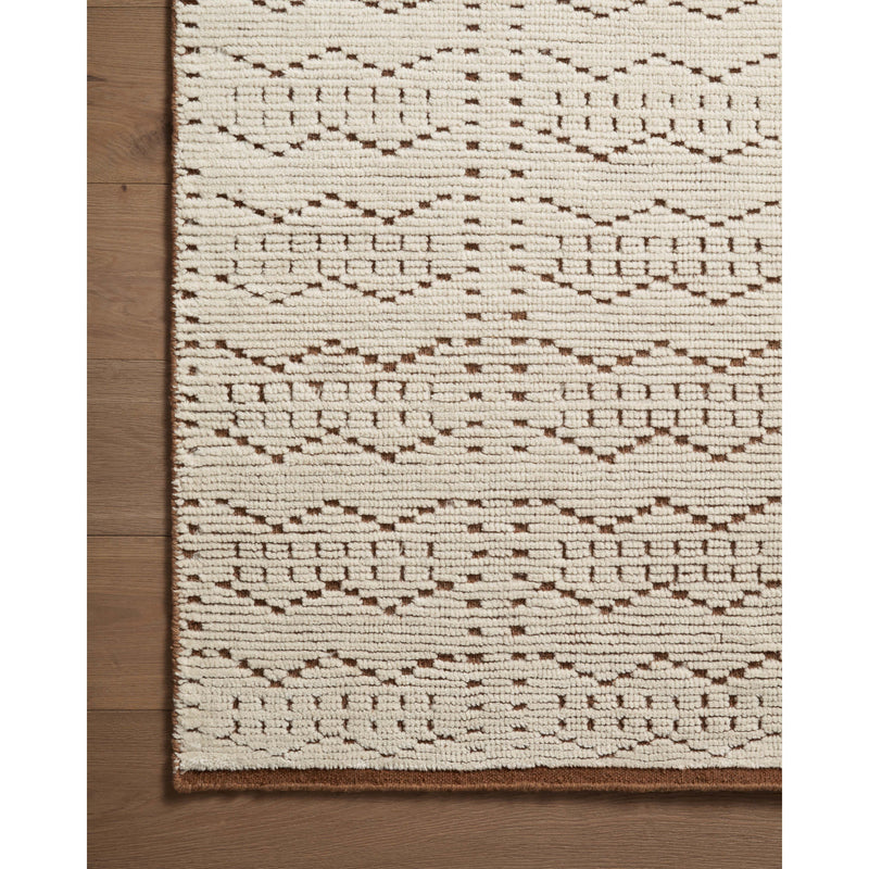 Carrier & Company x Loloi Walker Rust / Ivory Hand-Knotted Rug