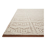 Carrier & Company x Loloi Walker Rust / Ivory Hand-Knotted Rug