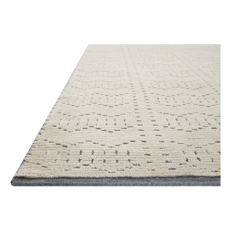 Carrier & Company x Loloi Walker Sky / Ivory Hand-Knotted Rug