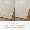 Carrier & Company x Loloi Walker Sky / Ivory Hand-Knotted Rug