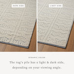 Carrier & Company x Loloi Walker Sky / Ivory Hand-Knotted Rug