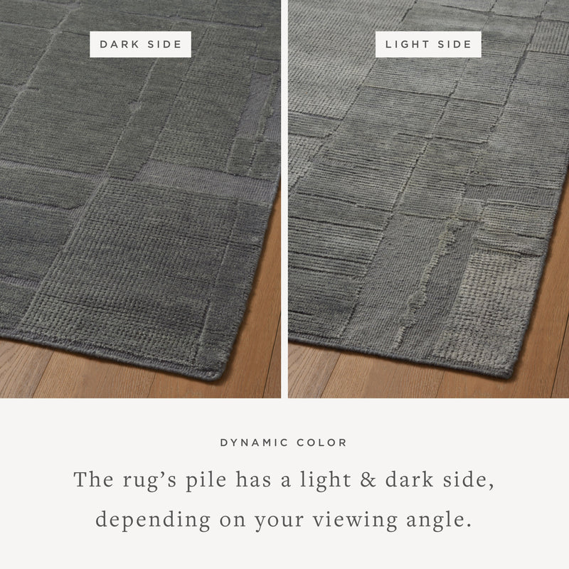 Carrier & Company x Loloi Walker Slate Hand-Knotted Rug