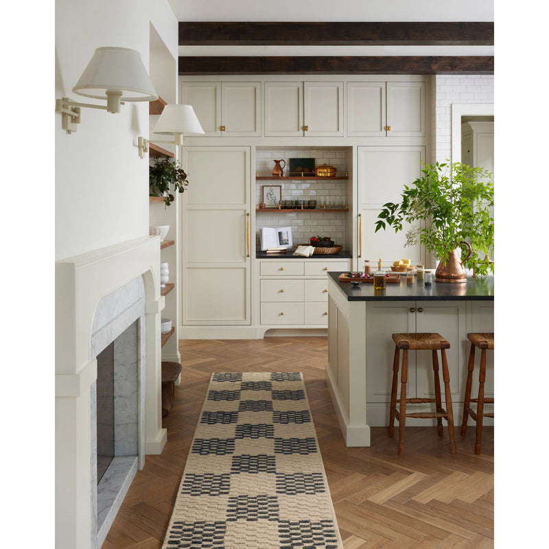 Chris Loves Julia x Loloi Bradley Beige / Midnight Rug