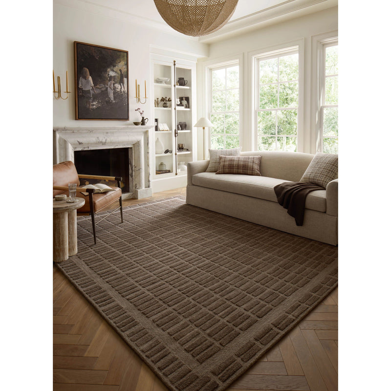 Chris Loves Julia x Loloi Bradley Cocoa / Cocoa Rug