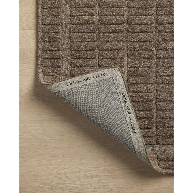 Chris Loves Julia x Loloi Bradley Cocoa / Cocoa Rug