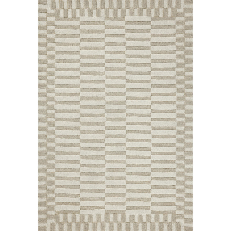 Chris Loves Julia x Loloi Bradley Ivory / Beige Rug