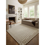 Chris Loves Julia x Loloi Bradley Ivory / Beige Rug