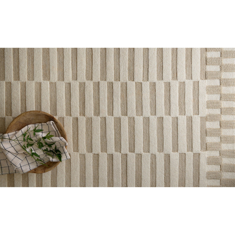 Chris Loves Julia x Loloi Bradley Ivory / Beige Rug