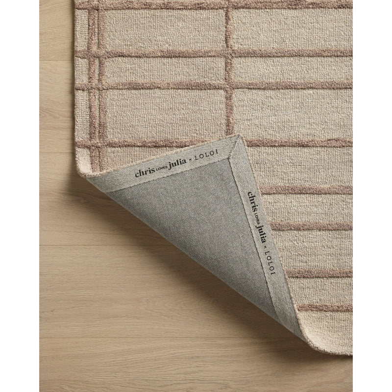 Chris Loves Julia x Loloi Bradley Rose / Blush Rug
