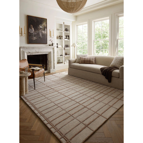 Chris Loves Julia x Loloi Bradley Rose / Blush Rug