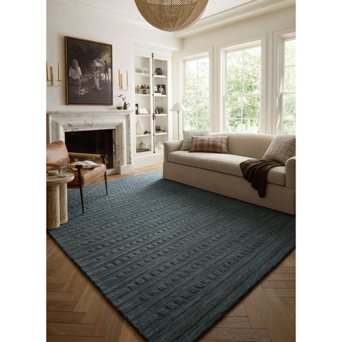 Chris Loves Julia x Loloi Bradley Teal / Teal Rug