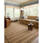 Chris Loves Julia x Loloi Judy Natural / Chocolate Rug