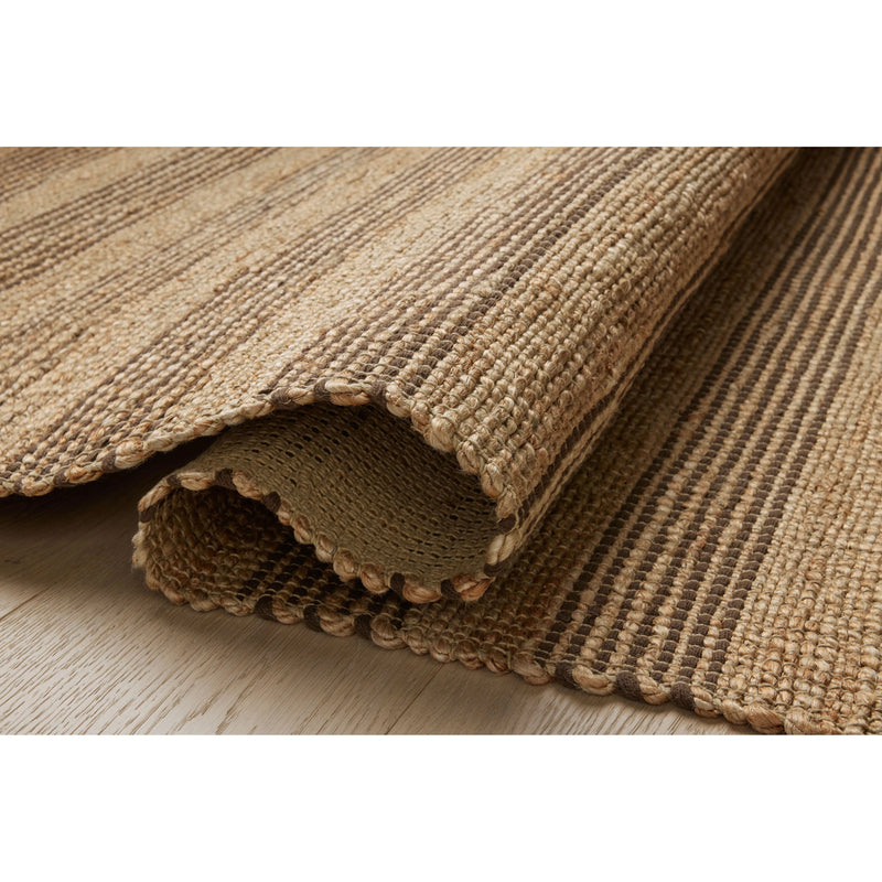 Chris Loves Julia x Loloi Judy Natural / Chocolate Rug