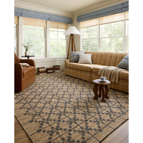 Chris Loves Julia x Loloi Judy Natural / Graphite Rug