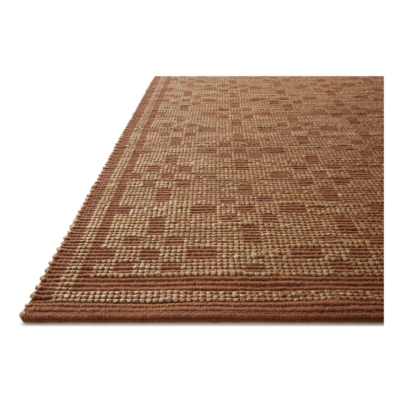 Chris Loves Julia x Loloi Judy Natural / Spice Rug