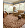 Chris Loves Julia x Loloi Judy Natural / Spice Rug