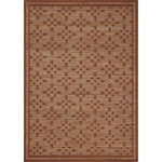 Chris Loves Julia x Loloi Judy Natural / Spice Rug