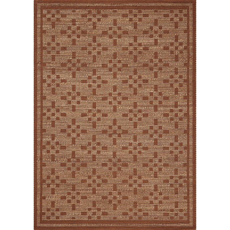 Chris Loves Julia x Loloi Judy Natural / Spice Rug