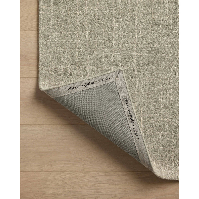 Chris Loves Julia x Loloi Polly Spa / Ivory Rug
