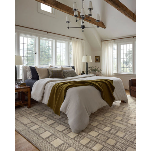 David Jean Stoffer x Loloi Grey Hand-Knotted Rug