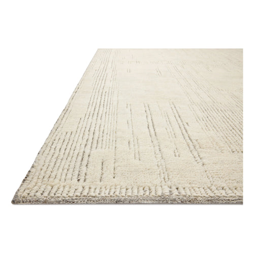 David Jean Stoffer x Loloi Ivory Hand-Knotted Rug
