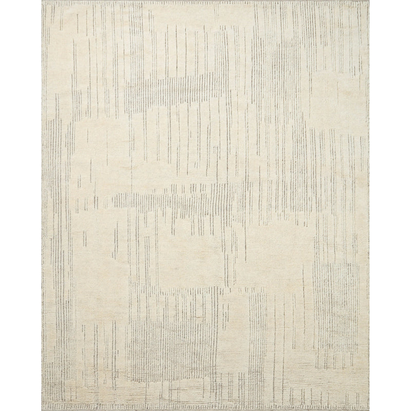 David Jean Stoffer x Loloi Ivory Hand-Knotted Rug