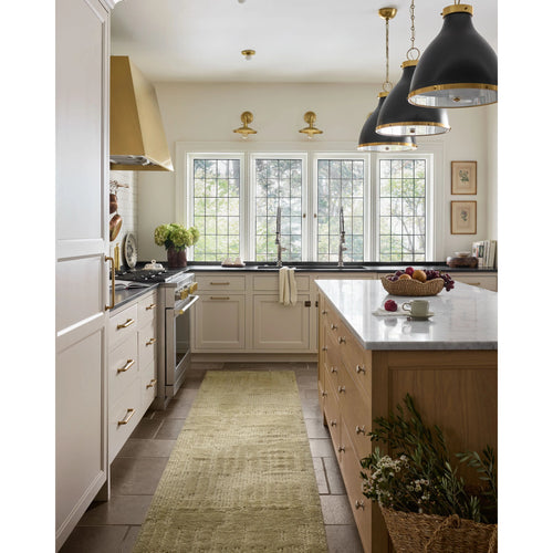 David Jean Stoffer x Loloi Olive Hand-Knotted Rug