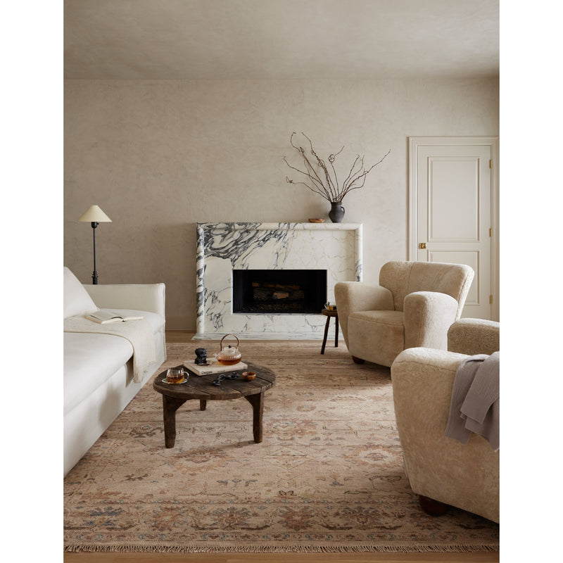 Dominic Blush / Taupe Hand-Knotted Rug