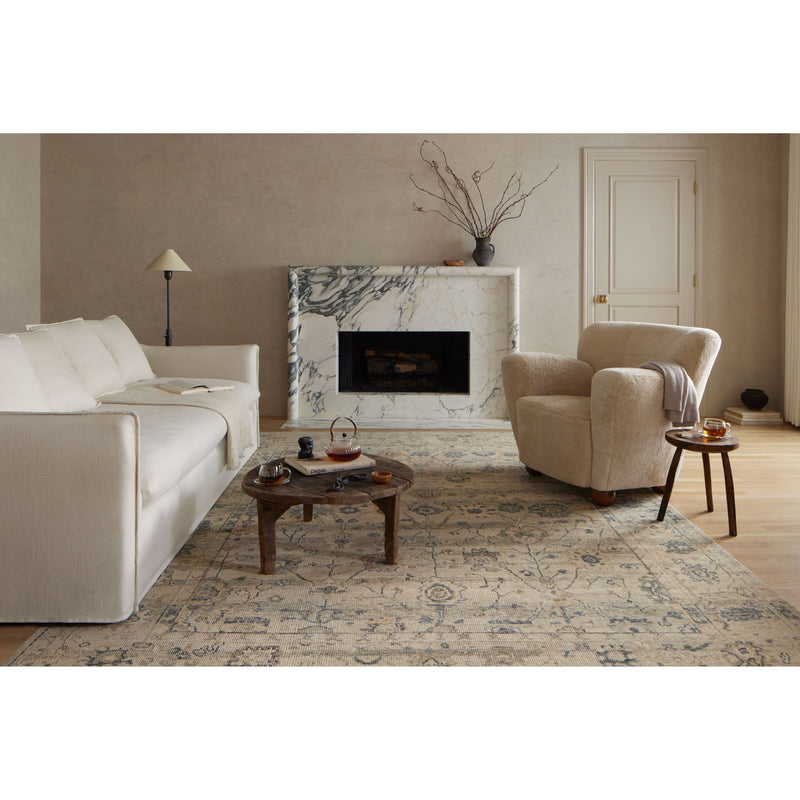 Dominic Dove / Denim Hand-Knotted Rug