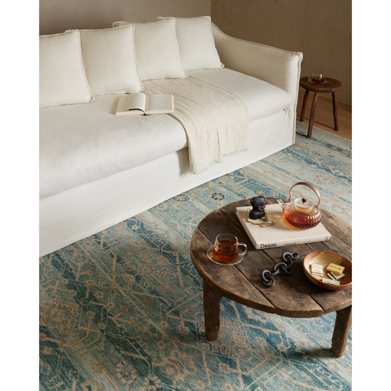 Dominic Sky / Natural Hand-Knotted Rug