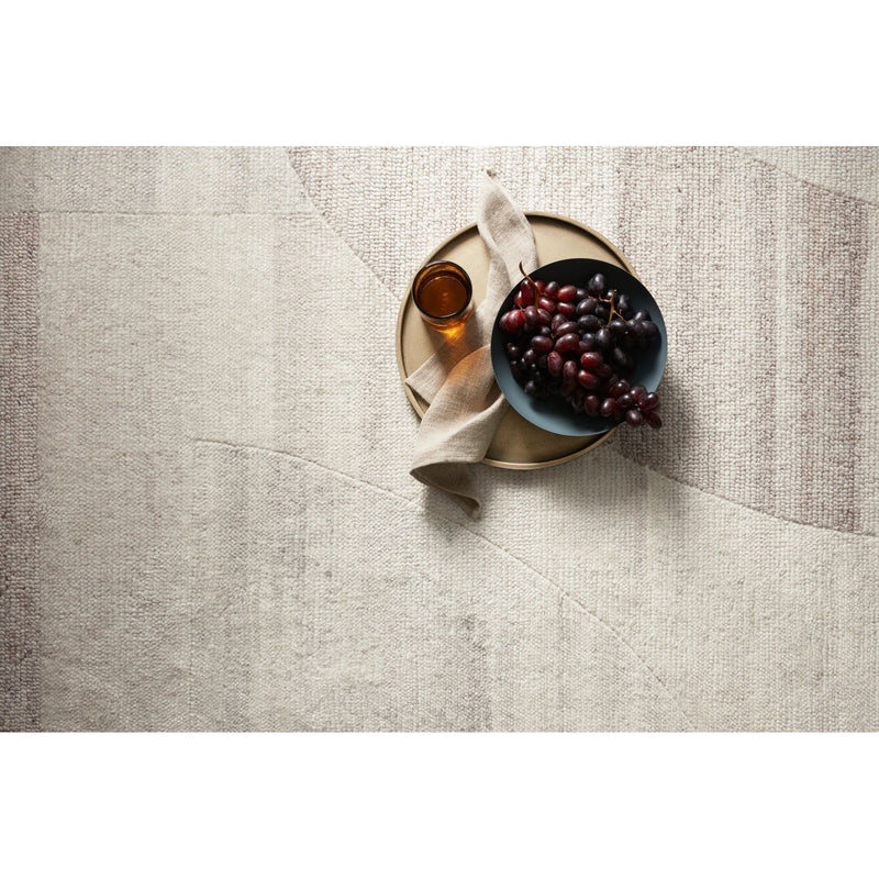 Marcia Natural / Lt. Plum Hand-Knotted Rug