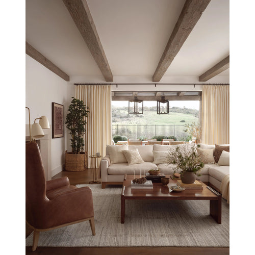 Greer Grey / Natural Hand-Knotted Rug