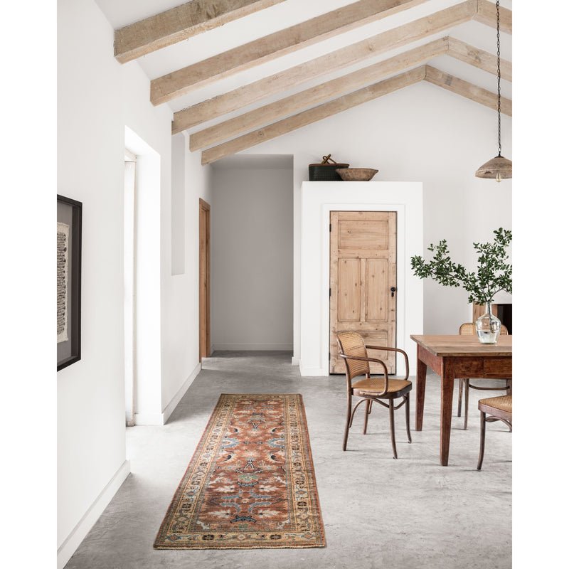 Heirloom Brick / Sand Hand-Knotted Rug