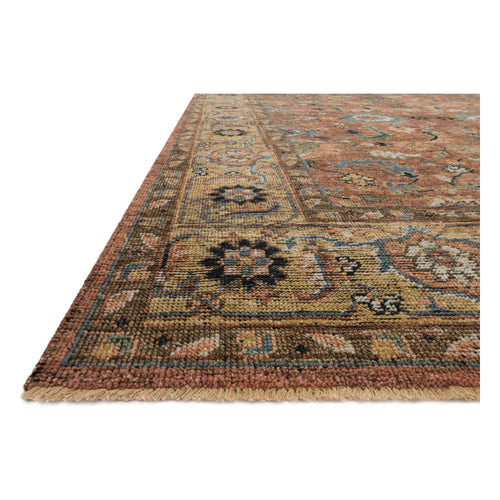 Heirloom Brick / Sand Hand-Knotted Rug