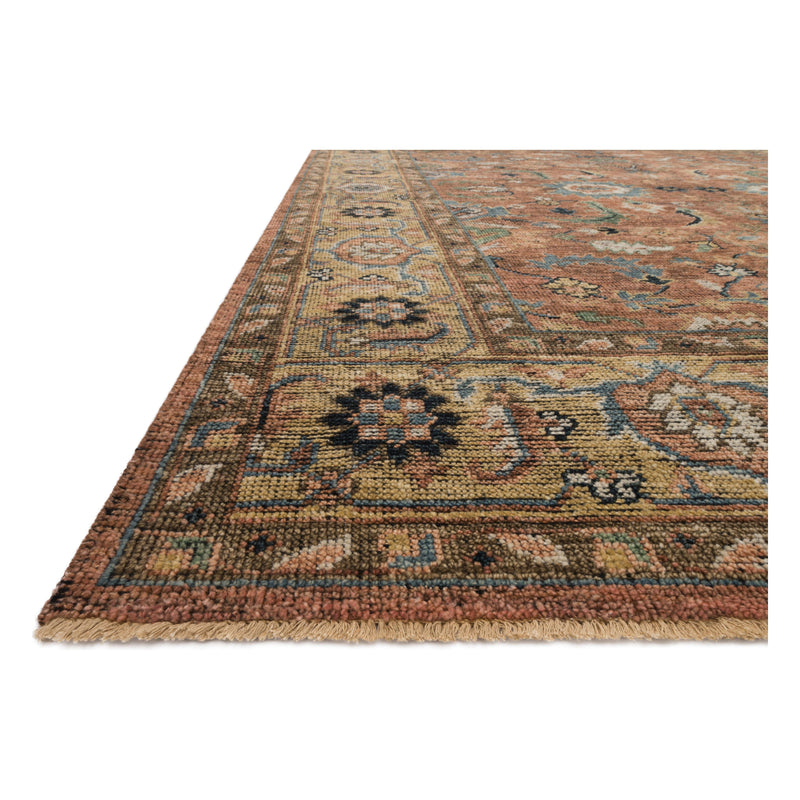 Heirloom Brick / Sand Hand-Knotted Rug