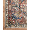 Jules Chris Loves Julia x Loloi Merlot / Multi Rug