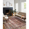 Jules Chris Loves Julia x Loloi Merlot / Multi Rug