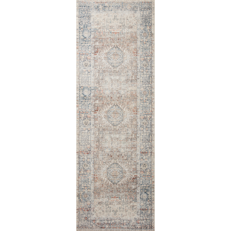 Jules Chris Loves Julia x Loloi Natural / Ocean Rug