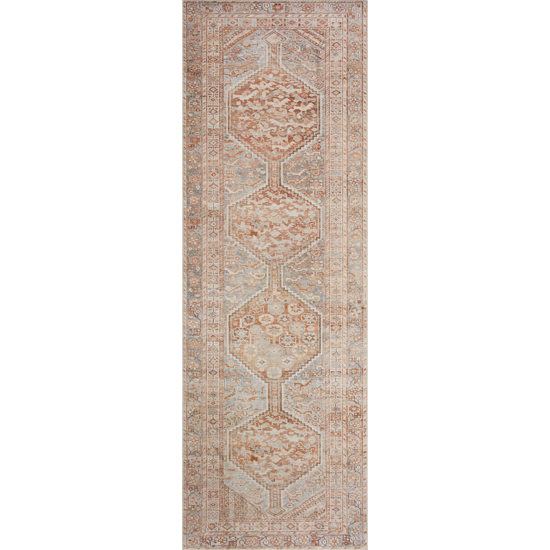 Jules Chris Loves Julia x Loloi Tangerine / Mist Rug