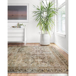Layla Olive/Charcoal Rug