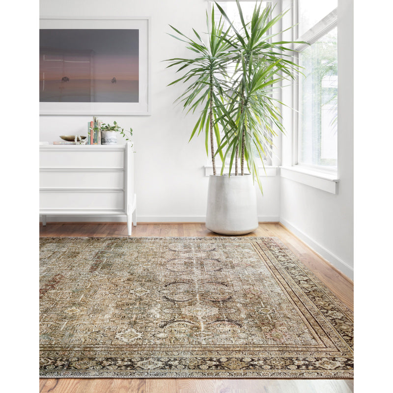 Layla Olive/Charcoal Rug