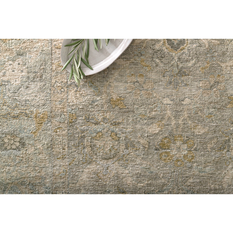Legacy Ash/Lagoon Hand-Knotted Rug