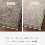 Lyra Denim / Pebble Rug