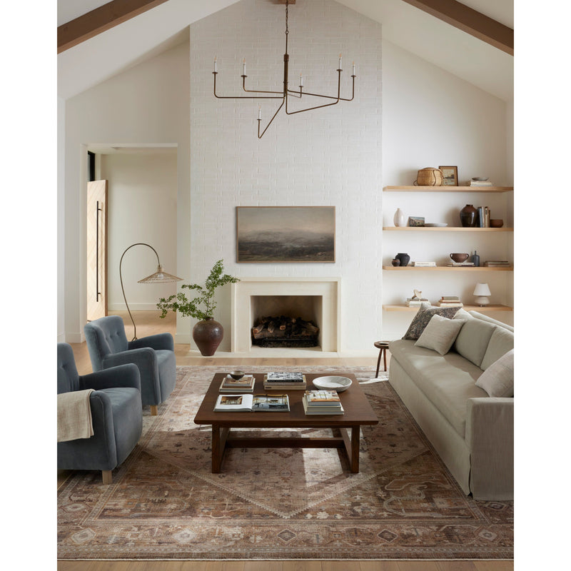 Lyra Natural / Mocha Rug