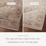 Lyra Natural / Mocha Rug