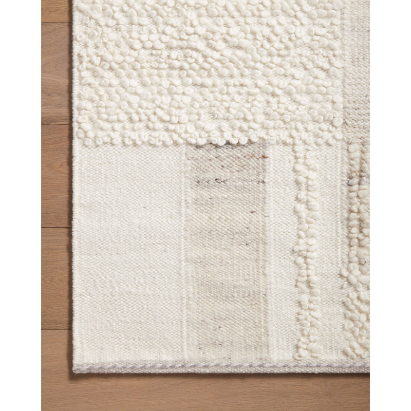 Manfred Ivory / Pebble Hand-Knotted Rug