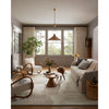 Manfred Ivory / Pebble Hand-Knotted Rug