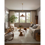 Manfred Ivory / Pebble Hand-Knotted Rug