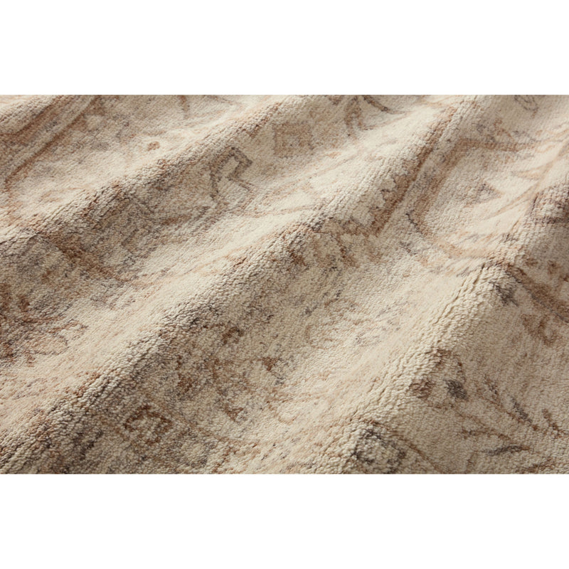 Marco Natural / Mocha Hand-Knotted Rug