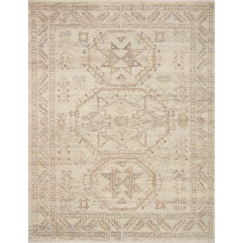 Marco Natural / Mocha Hand-Knotted Rug